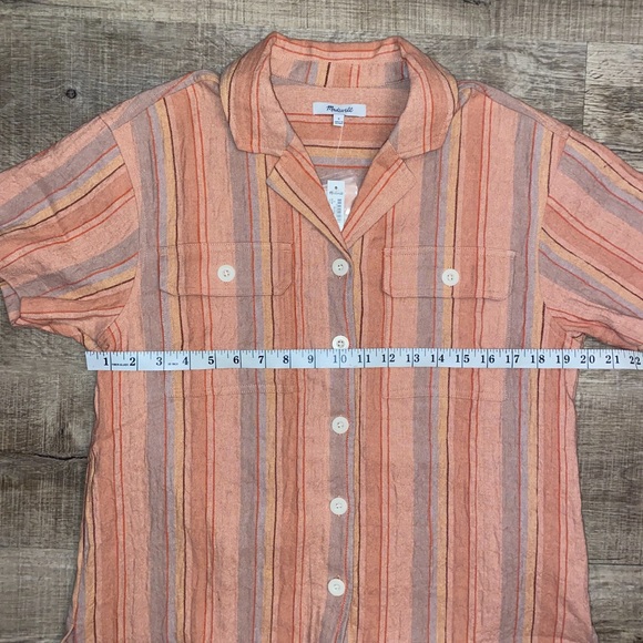 Madewell Button up NWT - Picture 4 of 7